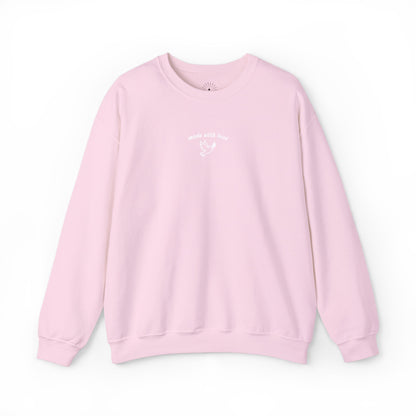 "made with love" Embroidered Sweatshirt